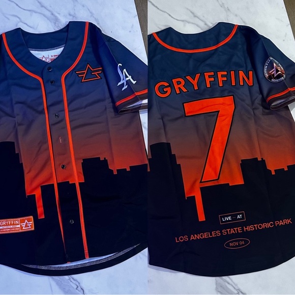 GRYFFIN x LA STATE HISTORIC PARK JERSEY. - Picture 1 of 1